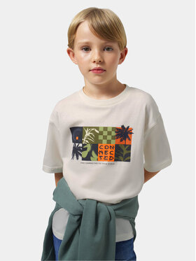Mayoral Mayoral Футболка 6038 Білий Regular Fit