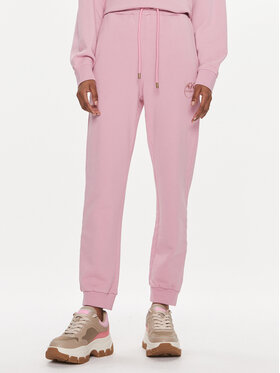 Pinko Pinko Spodnie dresowe Carico 100371 A1N7 Różowy Regular Fit