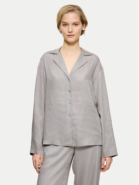 Triumph Triumph Pizsama felső Silky Sensuality 10221063 Szürke Relaxed Fit