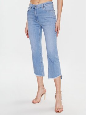Marella Marella Jeans hlače Fcrop 2331810434 Modra Flare Fit