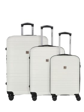 CHECK.IN CHECK.IN Komplet walizek 319232 Biały