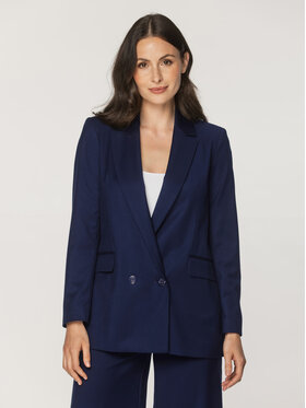 Willsoor Willsoor Marynarka 67745 Granatowy Regular Fit