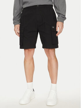 Calvin Klein Jeans Calvin Klein Jeans Шорти от плат J30J327376 Черен Regular Fit