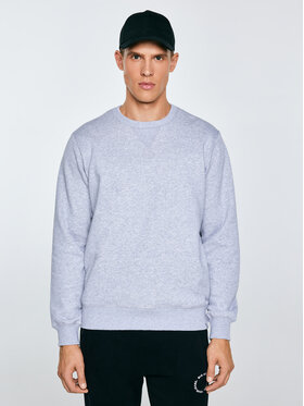 BIG STAR BIG STAR Bluza MARLTONES Szary Basic Fit