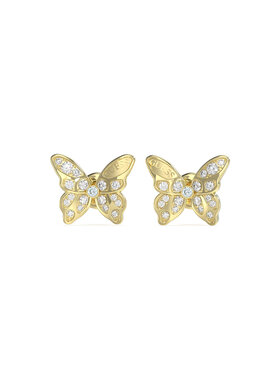 Guess Guess Naušnice JUBE04108JWYGT/U Zlatá