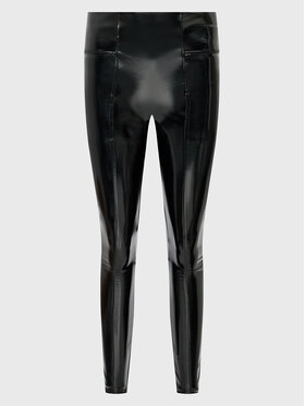 SPANX SPANX Leggings Faux Patent 20301R Schwarz Slim Fit