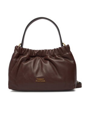 Tommy Hilfiger Tommy Hilfiger Käekott Soft Leather Mini Crossover AW0AW18306 Pruun