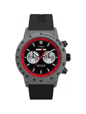 Timex Timex Zegarek Ironman® Challenger Chronograph TW2Y01900 Czarny