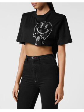 PHILIPP PLEIN PHILIPP PLEIN T-Shirt 20643 Černá Regular Fit