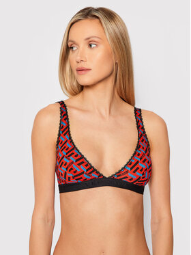 Versace Versace Podprsenka Bralette Greca Signature 1002594 Červená