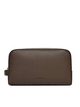 Calvin Klein Calvin Klein Kosmetyczka Micropebble Washbag/Dopp Kit LV04D1036G Brązowy