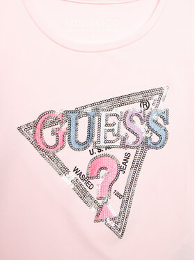 Guess Bluza K4YI11 K6YW4 Roza Regular Fit