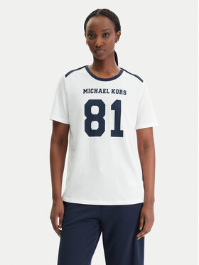 MICHAEL Michael Kors MICHAEL Michael Kors T-Shirt MR651WT97J Λευκό Relaxed Fit