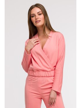 BeWear BeWear Bluza B292 Różowy Comfortable Fit