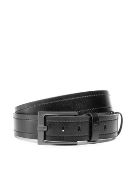 Semi Line Semi Line Curea pentru Bărbați P8236-0 Negru