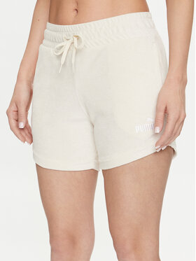 Puma Puma Sportshorts Ess Elevated 677946 Écru Regular Fit