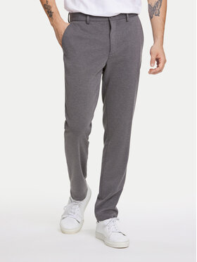 Lindbergh Lindbergh Chinosy 30-006052 Szary Slim Fit