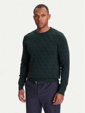 Guess Guess Pulover M5YR10 Z3OE2 Verde Reglan Fit