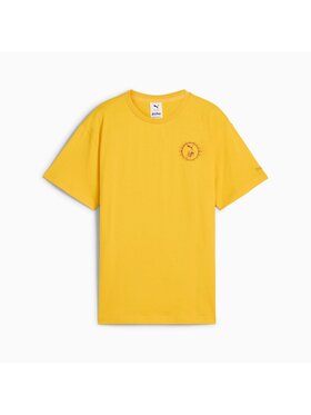 Puma Puma T-Shirt 630077 Żółty Regular Fit