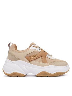 Guess Guess Sneakersy FLFHA2 ELE12 Béžová