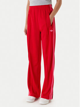 adidas adidas Spodnie dresowe adicolor Classic Firebird JW1225 Czerwony Loose Fit
