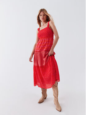 Desigual Desigual Повсякденна сукня Ely 23SWVW20 Червоний Regular Fit