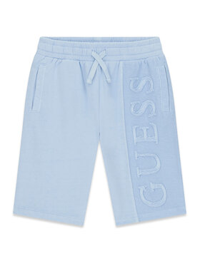 Guess Guess Sportovní kraťasy L6GD01 KA6R4 Světle modrá Regular Fit