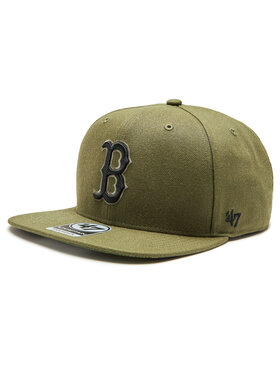 47 Brand 47 Brand Šiltovka MLB Boston Red Sox Ball Park Camo '47 CAPTAIN B-BCAMO02WBP-SW Zelená