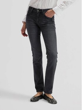 Lee Lee Jeansy ELLY Czarny Slim Fit