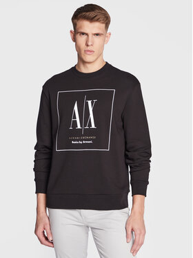 Armani Exchange Armani Exchange Mikina 3RZMAB ZJ83Z 1200 Černá Regular Fit