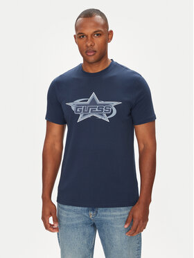 Guess Guess T-Shirt Z5YI02 I3Z14 Σκούρο μπλε Regular Fit