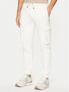 Guess Guess Szövet nadrág Z4YB08 K9V31 Ekru Regular Fit