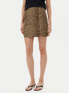Vero Moda Vero Moda Mini sukně Nelly 10329966 Hnědá Slim Fit