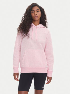 Under Armour Under Armour Bluza Ua Rival 1379500 Różowy Loose Fit