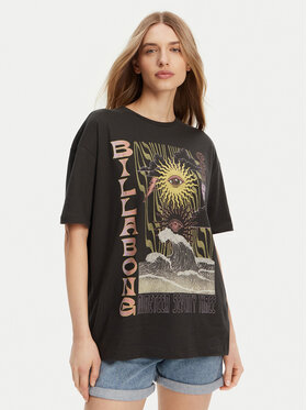 Billabong Billabong T-Shirt EBJZT00443-KTA0 Μαύρο Regular Fit