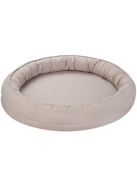 Cotton&Sweets Cotton&Sweets Gniazdo Gniazdko Junior Basic bez falbanki Ciemny beż Beżowy
