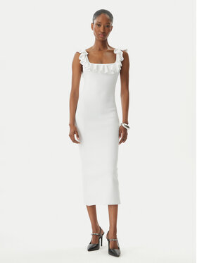 MICHAEL Michael Kors MICHAEL Michael Kors Hétköznapi ruha MS683CG33D Fehér Slim Fit
