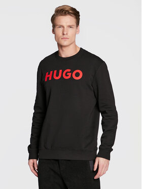 Hugo Hugo Džemperis ar kapuci Dem 50477328 Melns Regular Fit