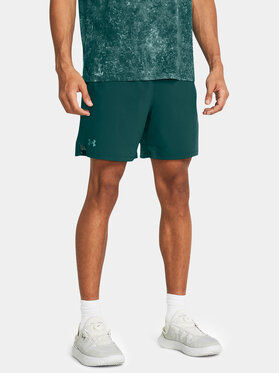 Under Armour Under Armour Short de sport Ua Vanish Woven 6In Shorts 1373718-449 Vert Fitted Fit