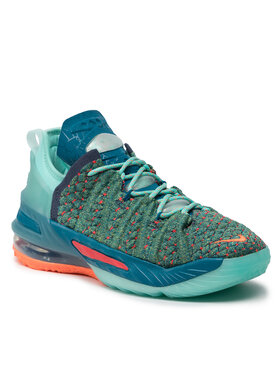 Nike Nike Обувки Lebron XVIII (Gs) CW2760 300 Зелен