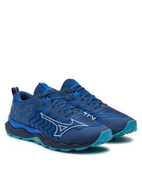 Mizuno Tekaški čevlji Wave Daichi 8 Gtx GORE-TEX J1GJ2456 Mornarsko Modra