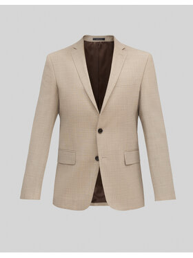 Borgio Borgio Marynarka Morgano Beżowy Slim Fit