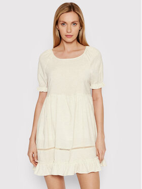 DeeZee DeeZee Rochie de zi Maggie 3FB059 Bej Regular Fit