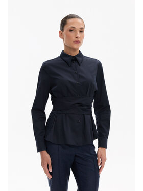 Deni Cler Milano Deni Cler Milano Koszula W-DC-1456-F5-H1-58-1 Granatowy Slim Fit