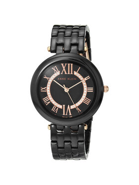 Anne Klein Anne Klein Zegarek AK-3670NVRG Czarny