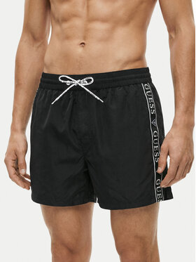 Guess Guess Pantaloni scurți pentru înot F6GT00 WN162 Negru Regular Fit