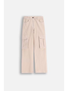 Coccodrillo Coccodrillo Spodnie materiałowe ZC5119101AGJ-002 Beżowy Regular Fit