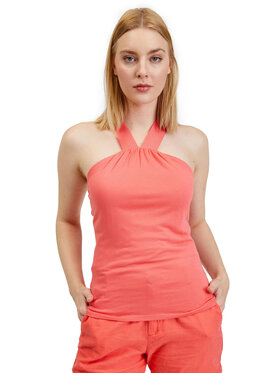 Orsay Orsay Koszula 103154-224000__M Koralowy Regular Fit