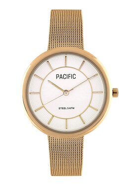 Pacific Pacific Zegarek Pacific-PC00411 Złoty