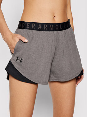 Under Armour Under Armour Szorty sportowe Ua Play Up 3.0 1344552 Szary Loose Fit